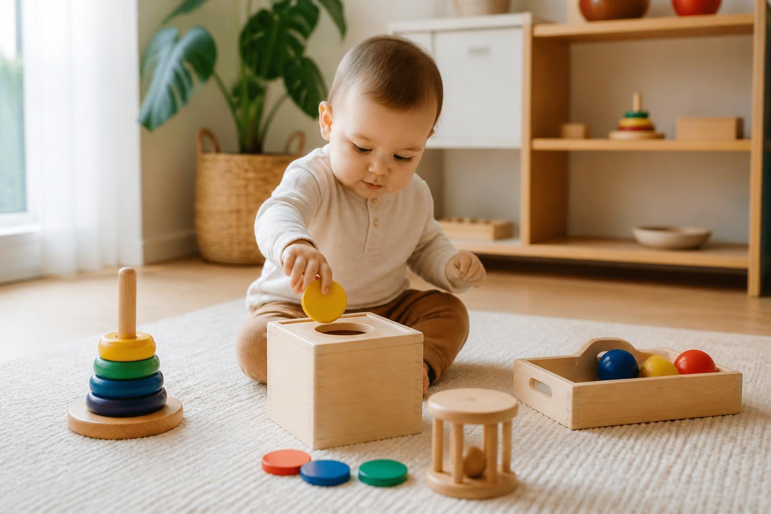 Montessori Spielzeug ab 1 Jahr: Was eignet sich?
