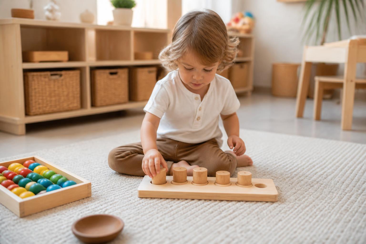 Montessori Spielzeug ab 2 Jahren: Was eignet sich?